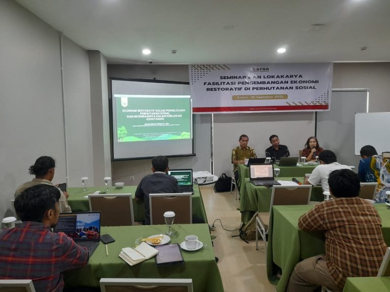 Kolaborasi untuk Hutan Lestari, Prof. Ahlis Dorong Integrasi Ekonomi Restoratif