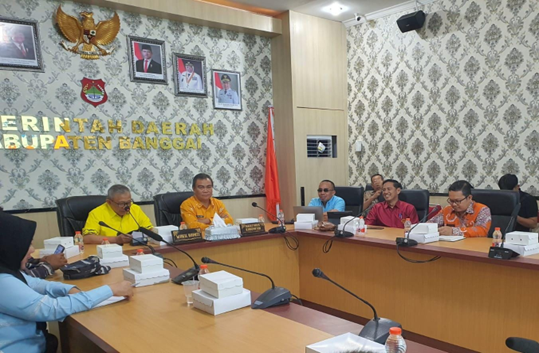 Prof. Patta Tope dan Prof. Yunus Kasim Paparkan Arah Kebijakan Pengendalian Inflasi Daerah Kabupaten Banggai