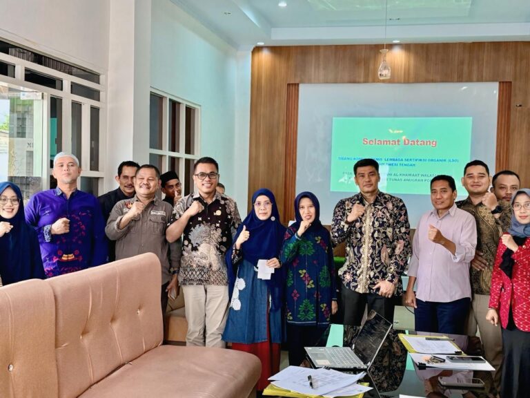 Prof. Yusran, Dewan Pakar LSO Sulteng Bahas Sertifikasi Pertanian Organik di Kabupaten Sigi