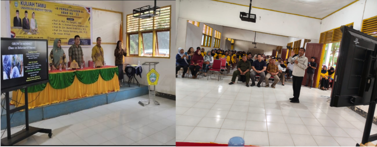 Dua Guru Besar Untad Isi Kuliah Tamu di Universitas Madako, Bahas Growth Mindset dalam Pembelajaran Abad 21