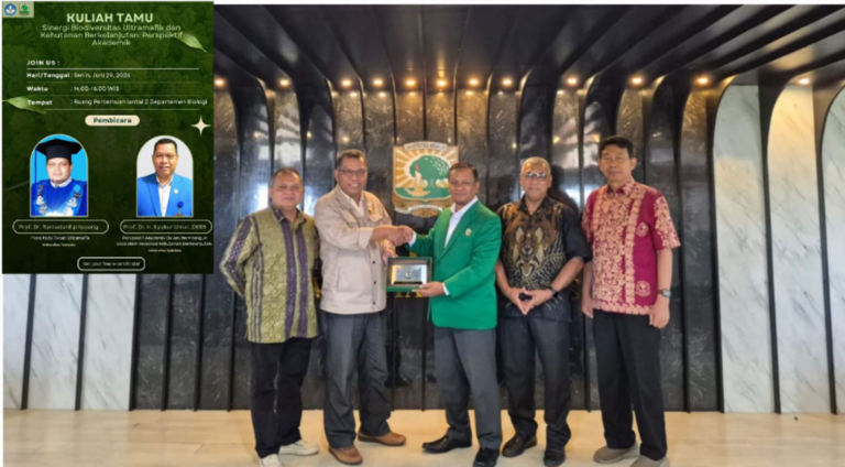 Dua Guru Besar UNTAD Berbagi Ilmu dalam Kuliah Tamu di Universitas Andalas